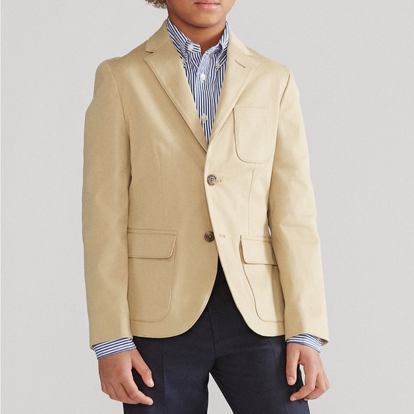Boy’s Linen Blazer - Picture 3 of 6